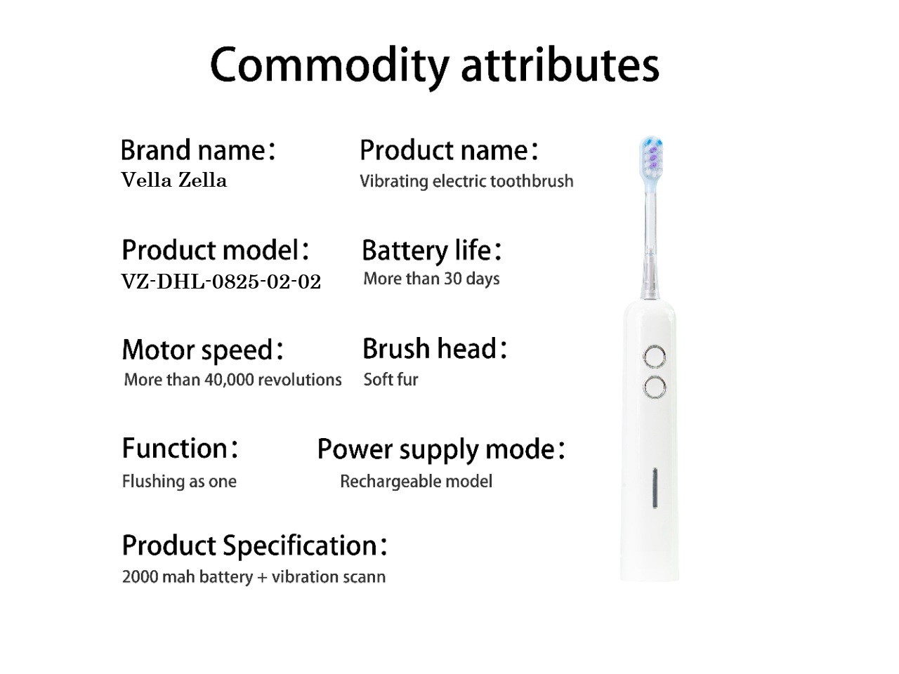 sweeping electric toothbrush sweeping electric toothbrush