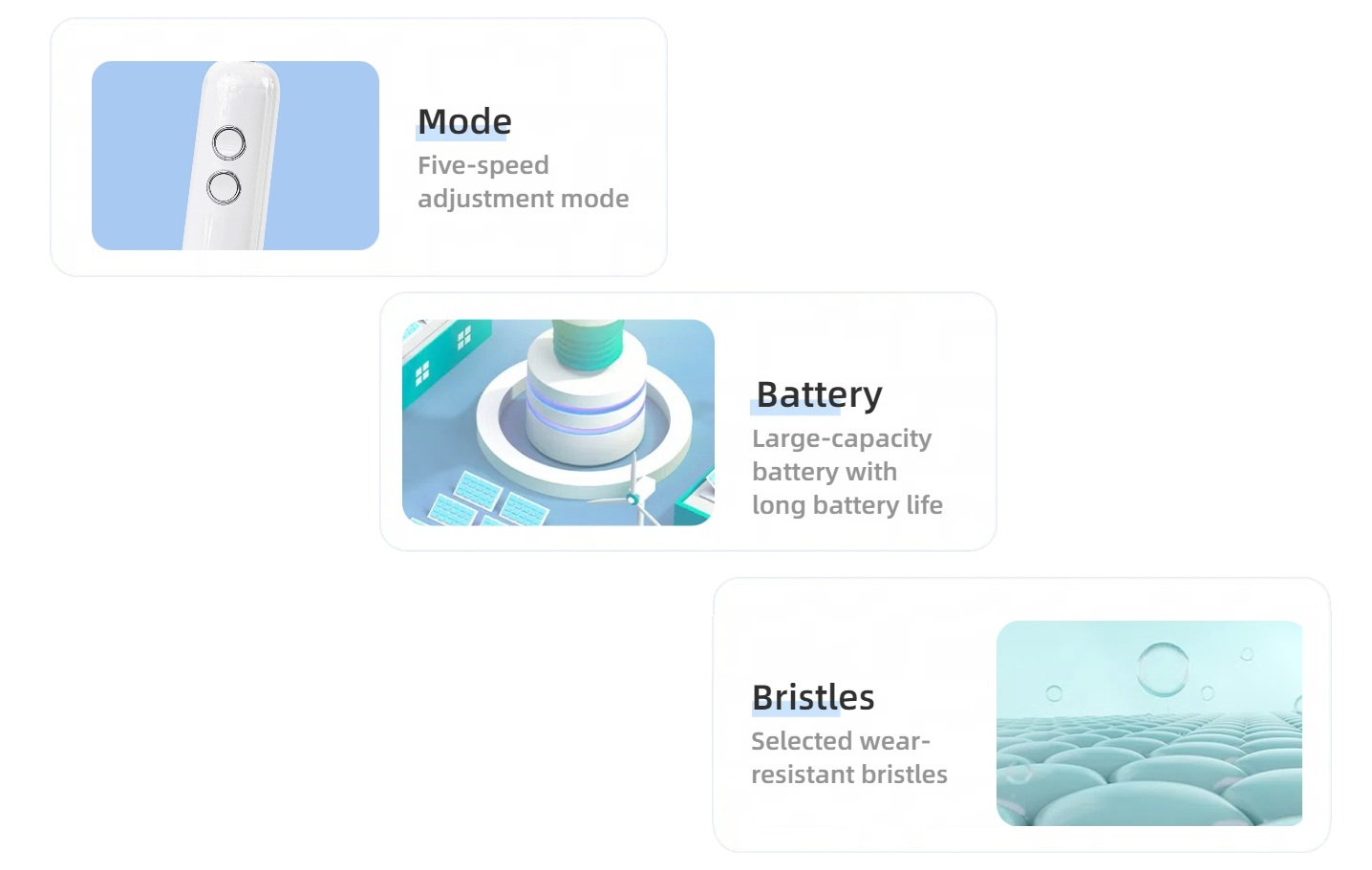 sweeping electric toothbrush sweeping electric toothbrush