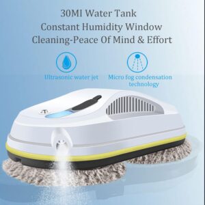 water spray window cleaning robot