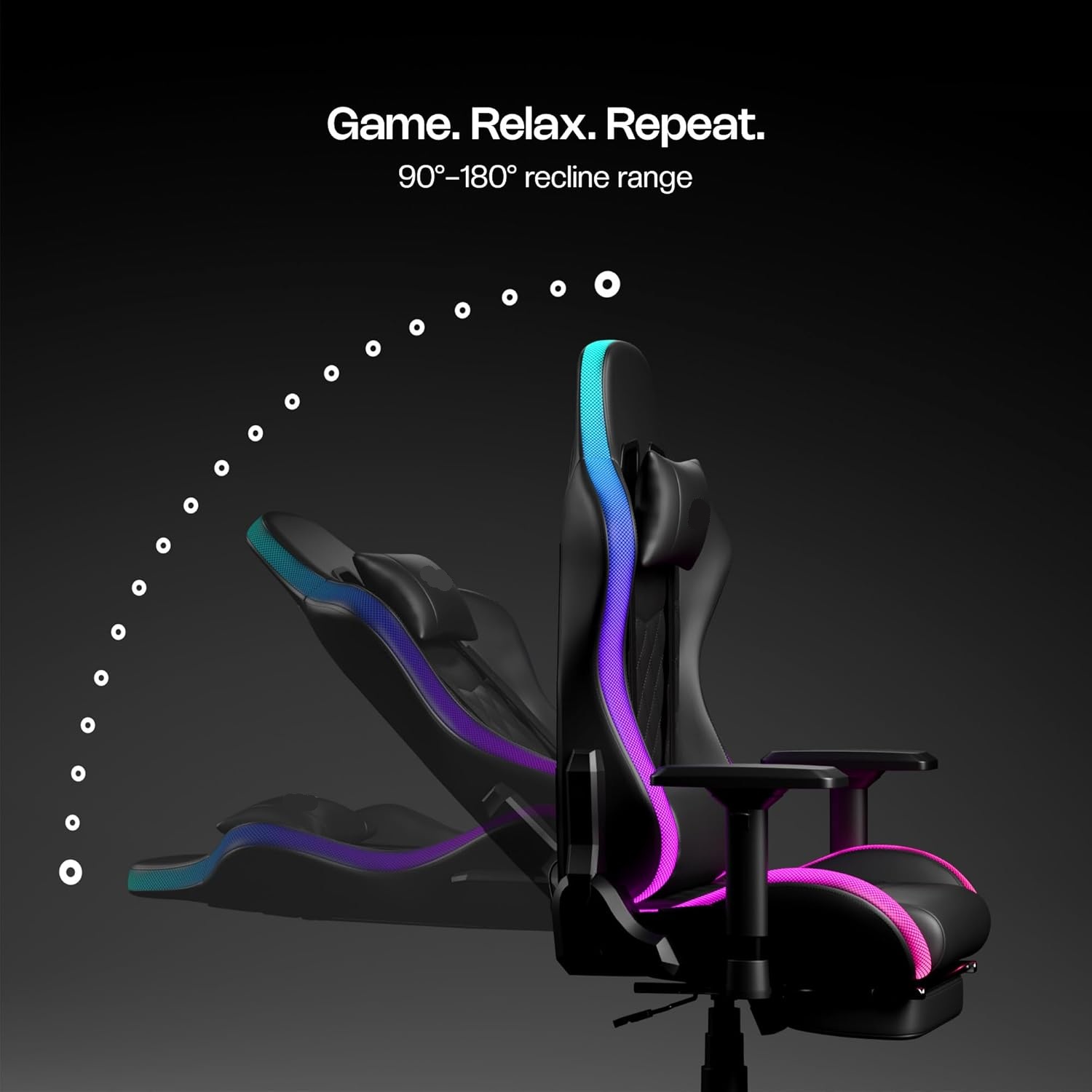 gaming chair with diamond stitched premium pu leatherette upholstery & footrest gaming chair with diamond stitched premium pu leatherette upholstery & footrest