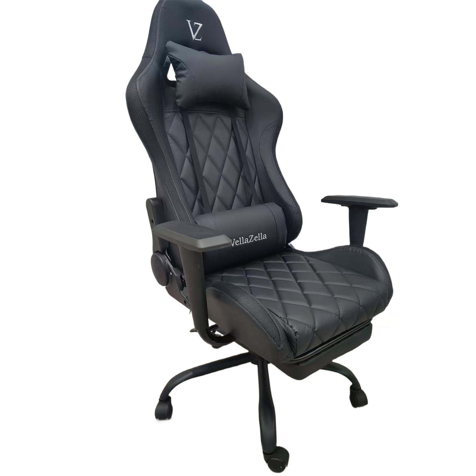 gaming chair pu leatherette with led light and inbuilt speaker adjustable armrest, swivel chair with footrest gaming chair pu leatherette with led light and inbuilt speaker adjustable armrest, swivel chair with footrest
