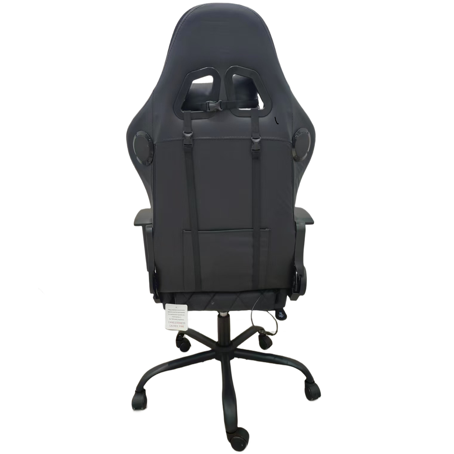 gaming chair pu leatherette with led light and inbuilt speaker adjustable armrest, swivel chair with footrest gaming chair pu leatherette with led light and inbuilt speaker adjustable armrest, swivel chair with footrest