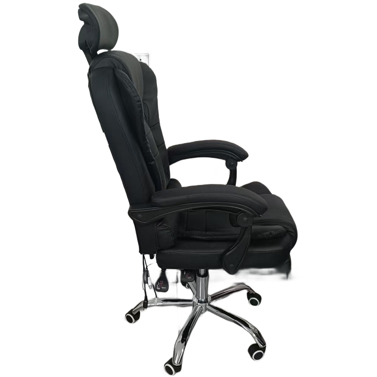 8 point pvc leatherette massage office chair with footrest & headrest with adjustable remote control 8 point pvc leatherette massage office chair with footrest & headrest with adjustable remote control